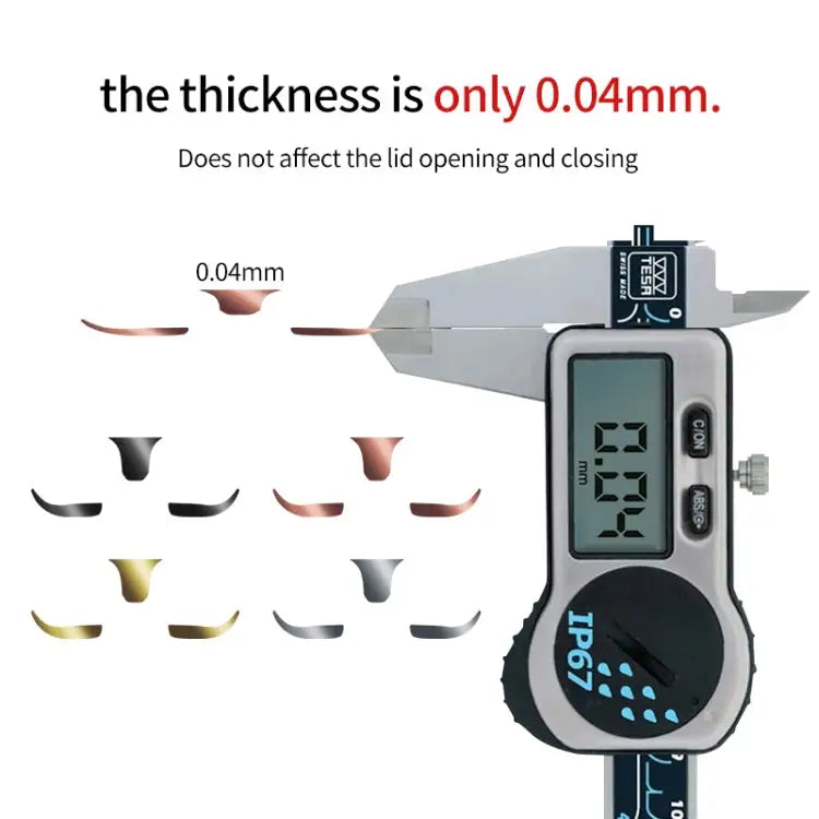 Bluetooth Earphone Charging Box Metal Stickers