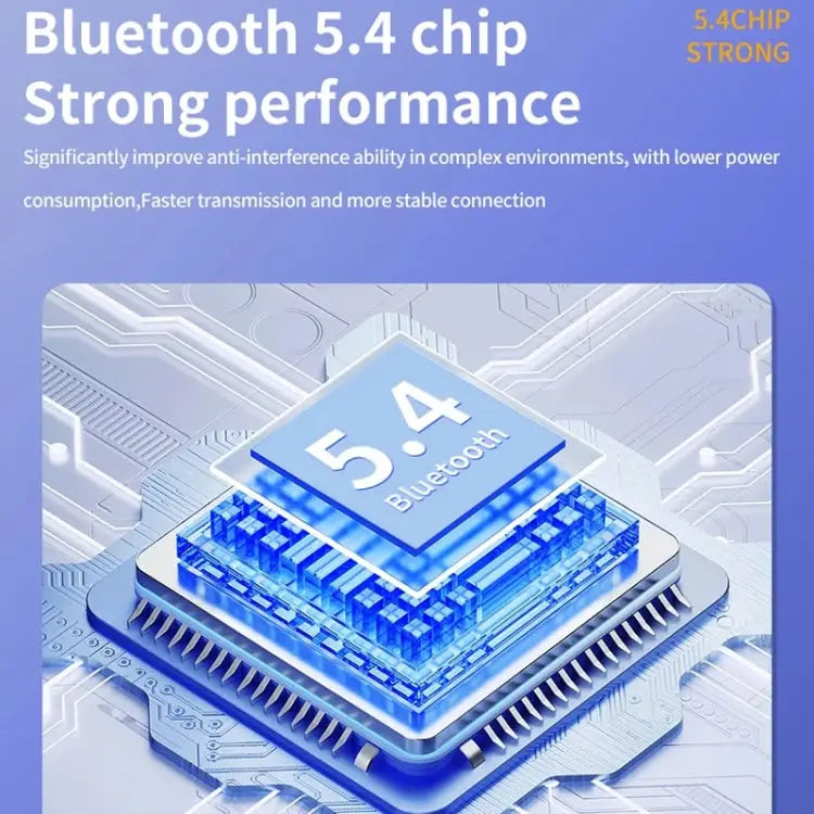 Bluetooth Headset Digital Display Hanging Ear OWS Stereo Sports Earbuds, X30 Black, X30 White, X30 Orange