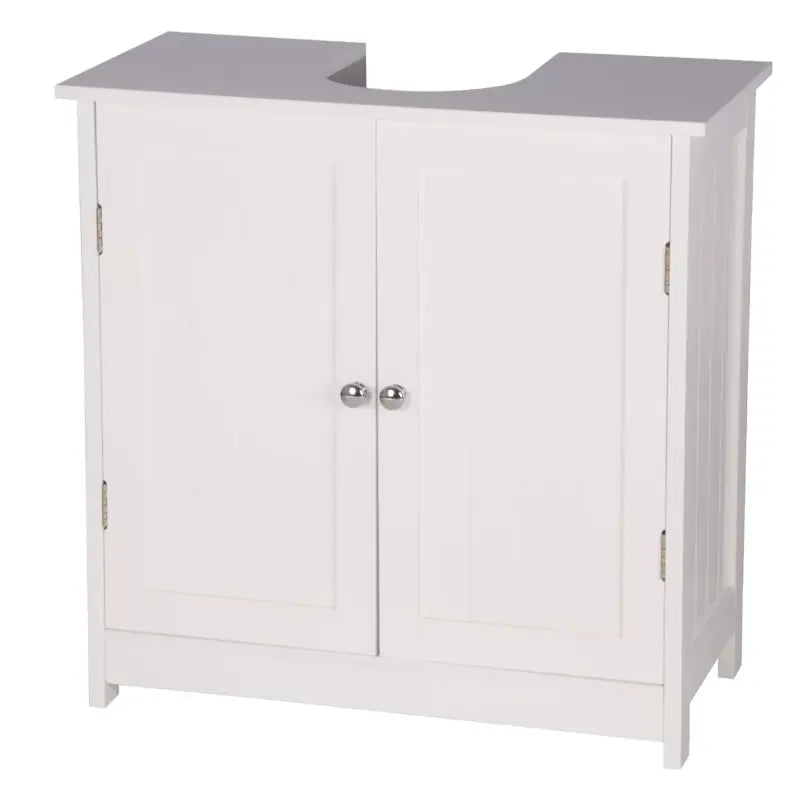 BukkitBow - Badkamermeubel - Stevige Wastafelkast / Gootsteen Kast - Waterbestendig en Vochtbestendig - 60x60x30cm