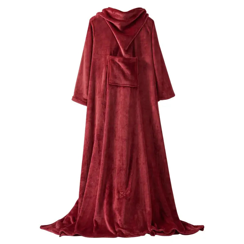 BukkitBow - Flanellen Fleece Deken met Mouwen en Zak - 260 GSM - Verschillende Maten en Kleuren - Lichtgewicht Onesie - Wasbaar