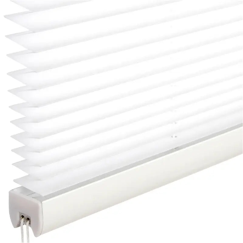 BukkitBow - Geplooid Gordijn / Jaloezië - Aluminium Rail - Wit - Breedte 45-120 cm - Hoogte: 100/130/220 cm - Inclusief Montageset