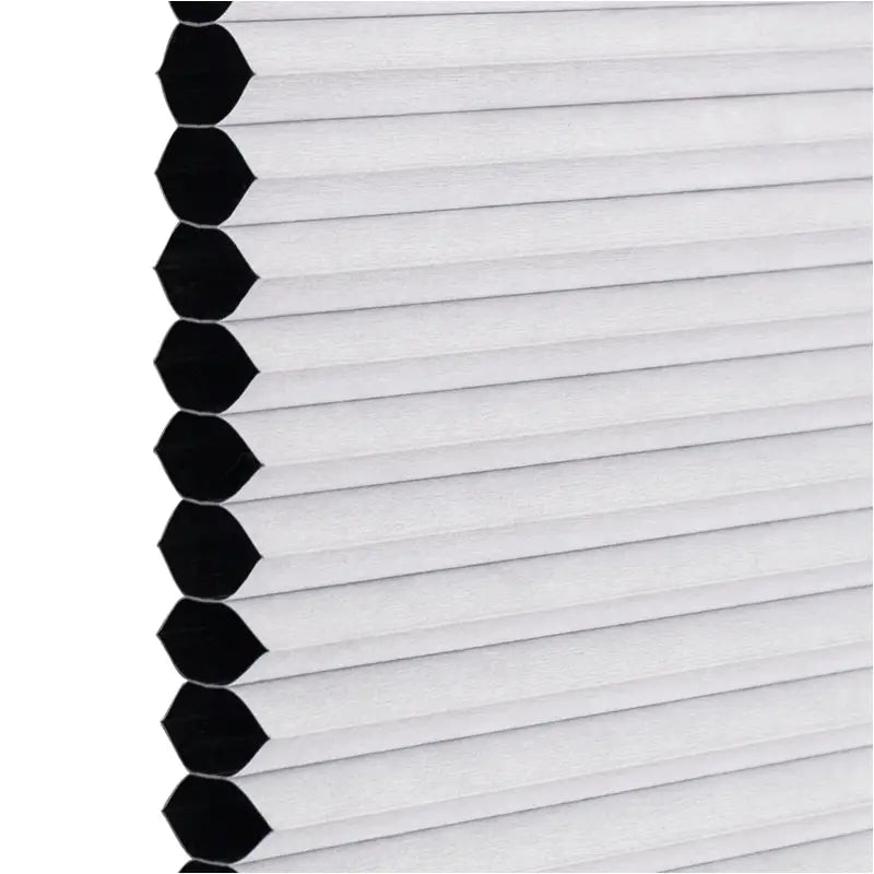 BukkitBow - Geplooide Zonnewering / Rolgordijn - Polyester met Aluminium Profiel - 110-115 cm Breed - 130cm Hoog - Inclusief Montagekit