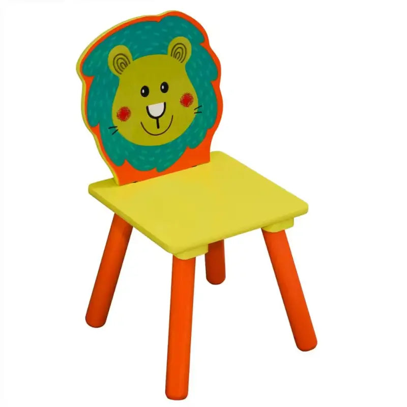 BukkitBow - Kinder Tafel en Stoelen Set - Veilig en Stevig - Tafel met 2 Stoelen - 60x60x44cm