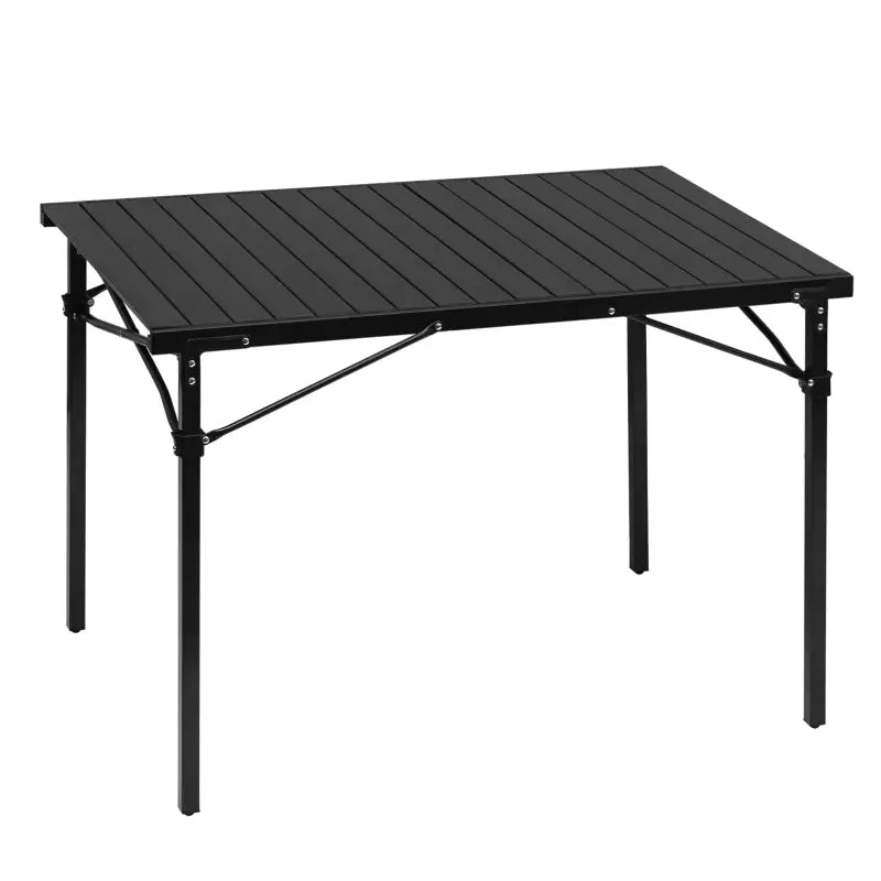 BukkitBow - Opvouwbare Campingtafel - Aluminium en Polypropyleen - Lichtgewicht - 60 kg Draagvermogen