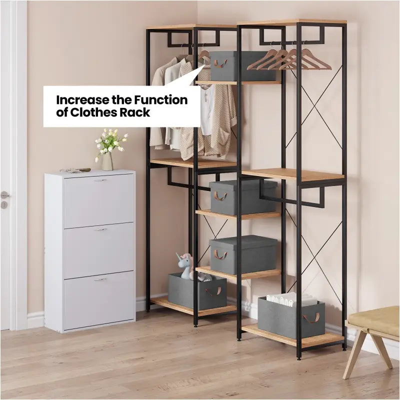 BukkitBow - Opvouwbare Opbergdozen - Polyester/Metaal/ - Met Deksel en Handvatten - Set van 3 Stuks - Grijs