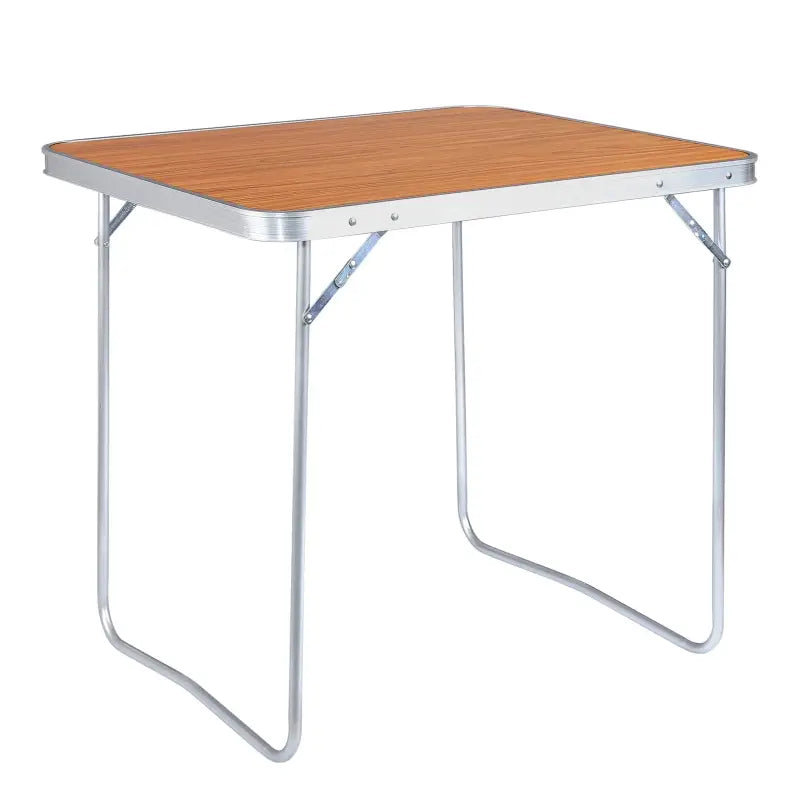 BukkitBow - Opvouwbare Tafel - Aluminium en MDF - Lichtgewicht - 15 kg Draagvermogen