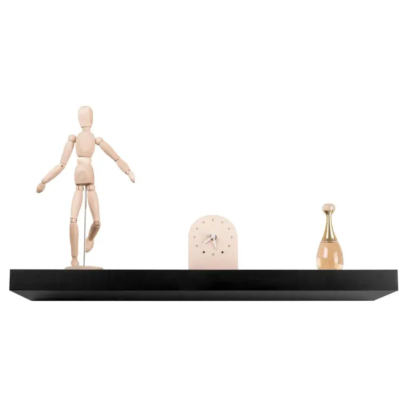 BukkitBow - Set van 2 Wandplanken - MDF - Zwevend Design - Diverse Maten - Maximale Belasting 5kg