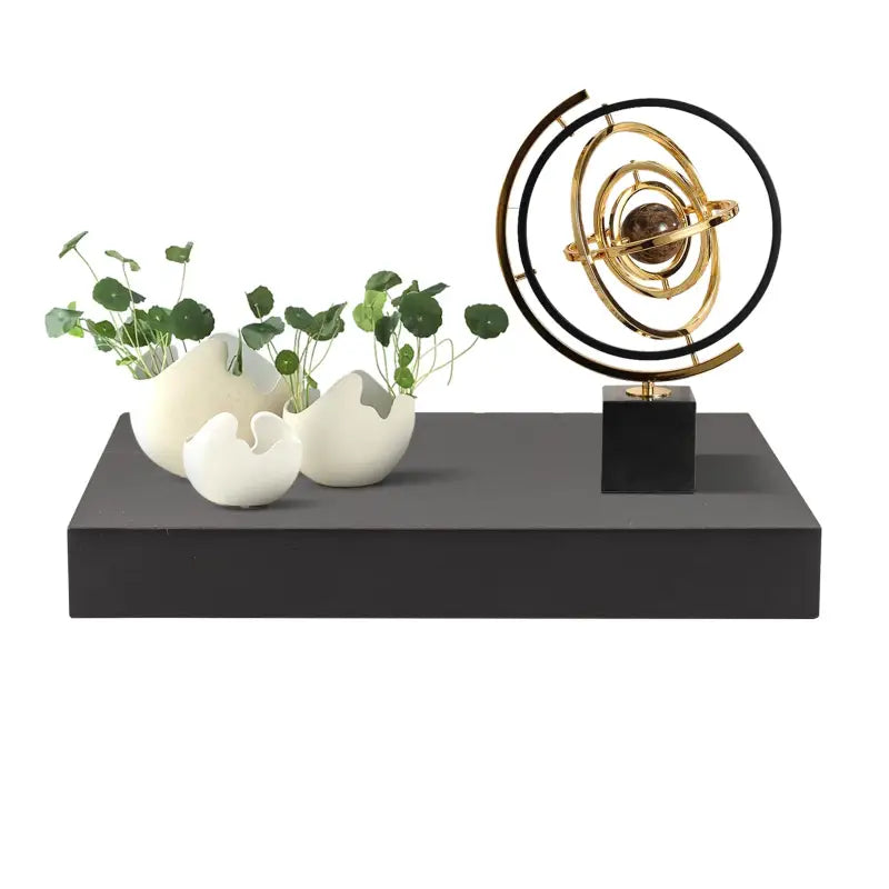 BukkitBow - Set van 2 Wandplanken - MDF - Zwevend Design - Diverse Maten - Maximale Belasting 5kg