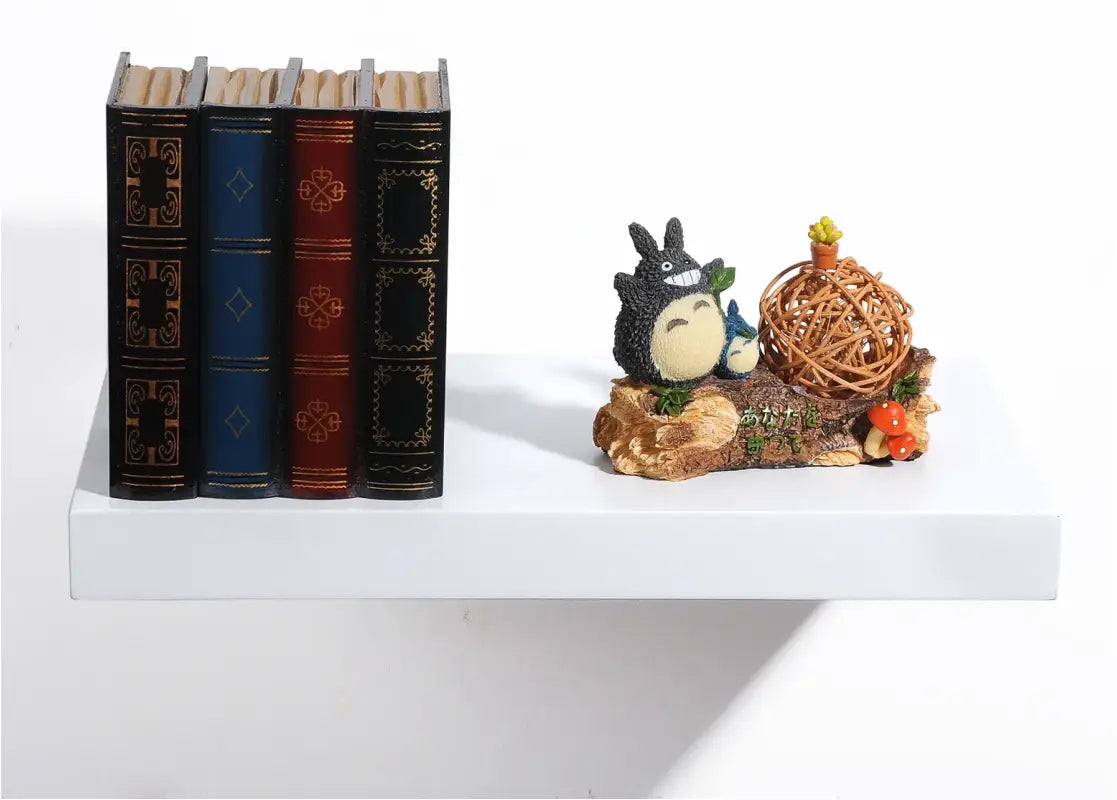 BukkitBow - Set van 3 Wandplanken - MDF Wit Hout - Mat Afgewerkt - Diverse Maten - Maximaal 10kg per Plank