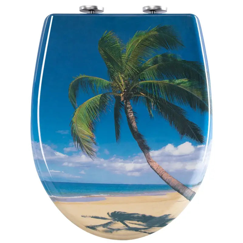 BukkitBow - Toiletbril met Softclose - Toiletbril / Toiletzitting met Print - Antibacterieel - V3