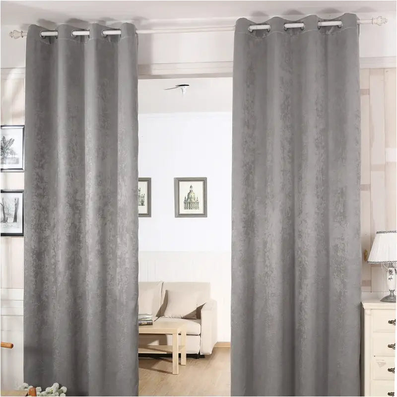 BukkitBow - Verduisterende Gordijnen - 100% Polyester - Damast Look - Dik Gordijn - Verschillende Maten - Set van 2