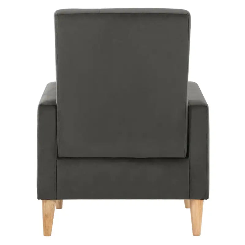 BukkitBow - Vleugelstoel / Fauteuil - met Armleuningen - Massief Houten Poten - Luxe Loungestoel - Linnen/Fluwelen Bekleding