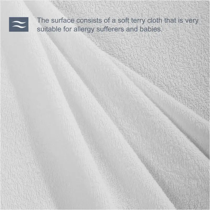 BukkitBow - waterdichte Matrashoes - Badstof Oppervlak - overdreven Stof Ideaal voor Allergieën - Geschikt voor Matrassen van 15-25 cm dik - Wasbaar