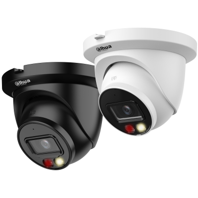 IPC-HDW2849TM-S-IL Zwart, 8MP Smart Dual Light Fixed-focal WizSense Eyeball