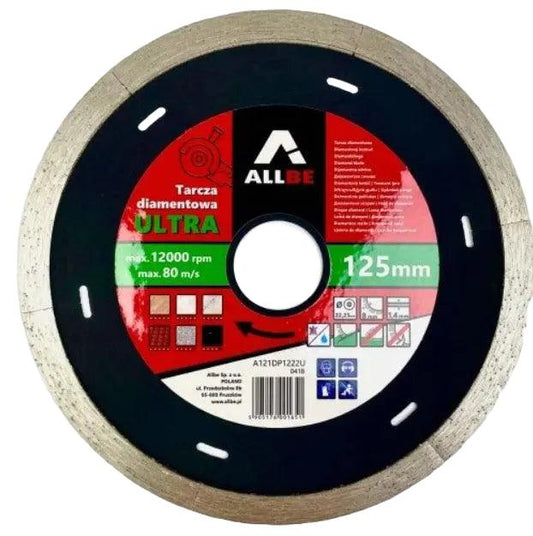 Darom Diamantschijf voor Tegels 125mm – Precisie Keramiek &amp; Porselein