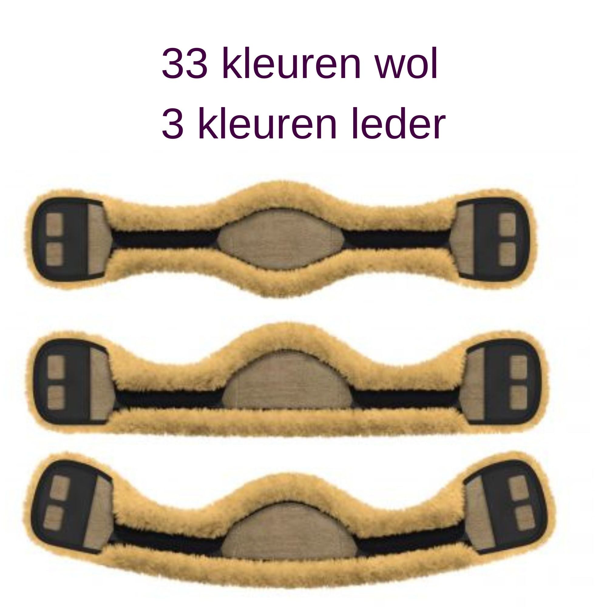 Singelbontje luxe leder Slim Line dressuursingel