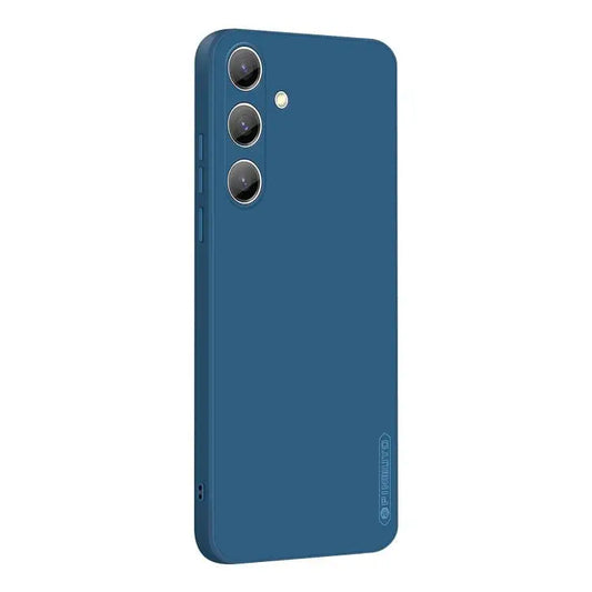 Voor Samsung Galaxy S25 FE 5G PINWUYO Sense-serie vloeibare siliconen TPU-telefoonhoes (blauw)
