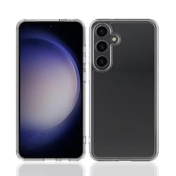 Voor Samsung Galaxy S25 FE 5G Krasbestendig Acryl TPU Telefoonhoesje (Transparant)