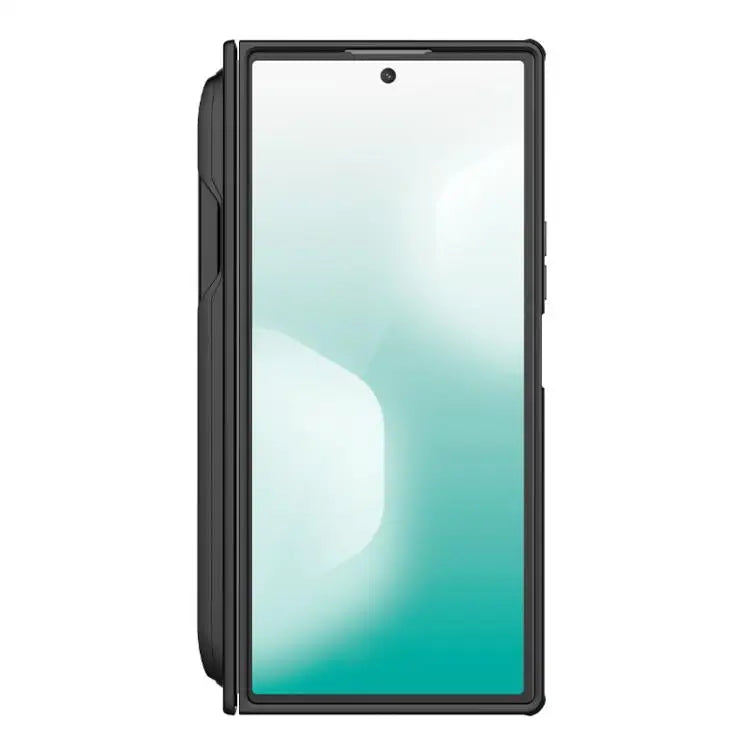 Voor Samsung Galaxy Z Fold7 5G NILLKIN Frosted Fold PC + TPU telefoonhoesje met stylus (zwart)