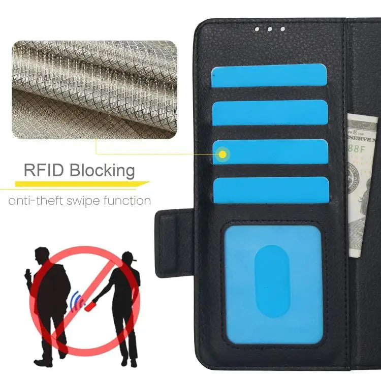 For Samsung Galaxy Z Fold7 Solid Color Multifunctional Folding Leather Phone Case with Pen Slot(Black)