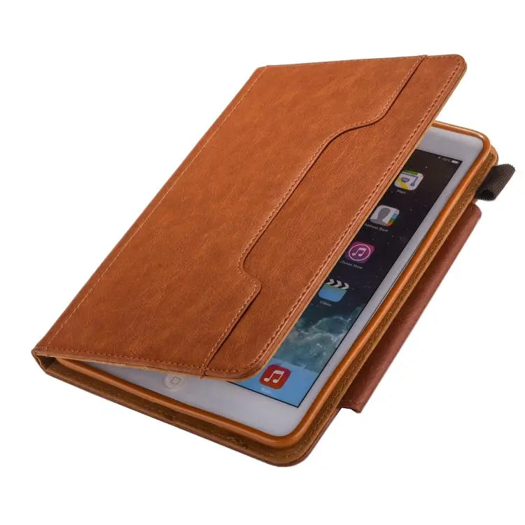 Hardware Buckle Smart Leather Tablet Case