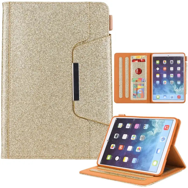 Hardware Buckle Smart Leather Tablet Case