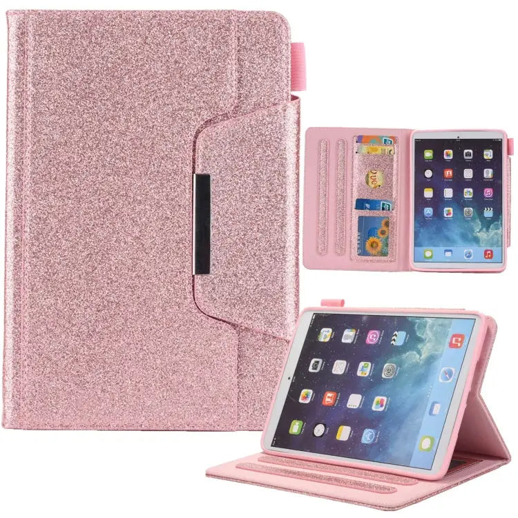 Hardware Buckle Smart Leather Tablet Case