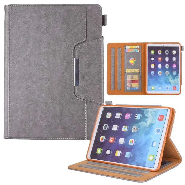 Hardware Buckle Smart Leather Tablet Case