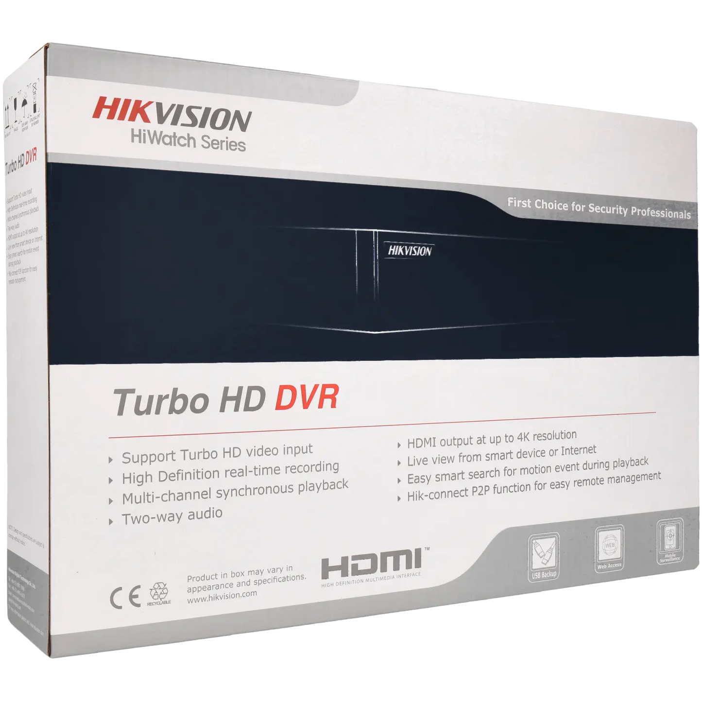 HWD-6232MH-G4, 32 kanaals Turbo HD (coax) recorder Max 8Mp 4K