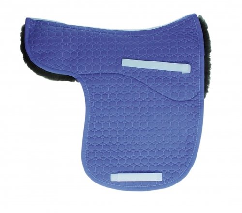 Mattesvormig zadeldekje met lamswol