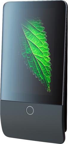 JA-116E-AN, Bedraad BUS Touchscreen, RFID lezer, Antraciet