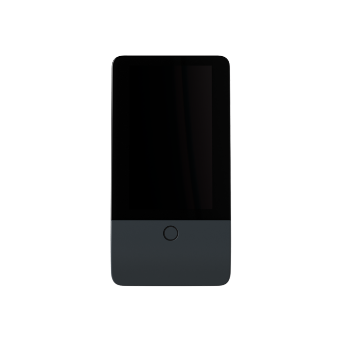 JA-116E-AN, Bedraad BUS Touchscreen, RFID lezer, Antraciet