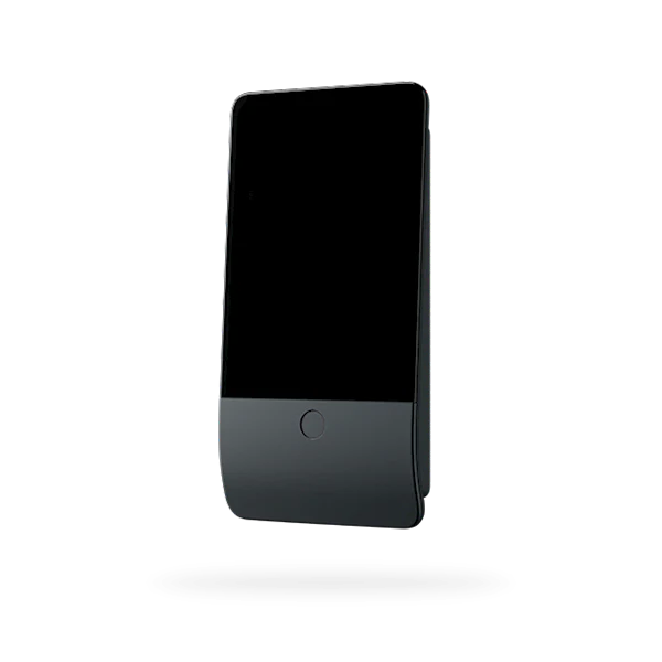 JA-116E-AN, Bedraad BUS Touchscreen, RFID lezer, Antraciet