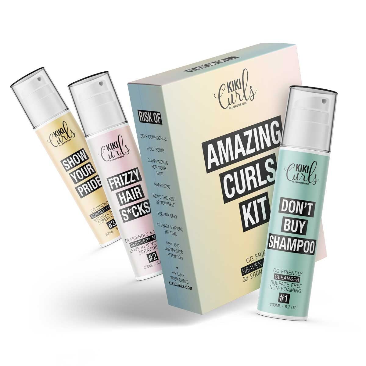 Kiki Curls Hemel in een Doos 3x200ml