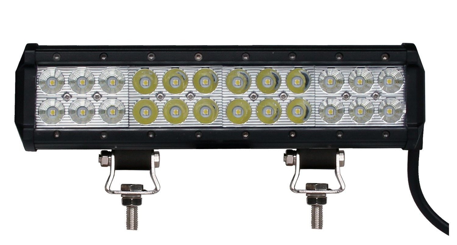 LED lamp BAR 12" 72W (24x3W Osram) | schijnwerper 12V &amp; 24V combo | offroad 6000K - IP67