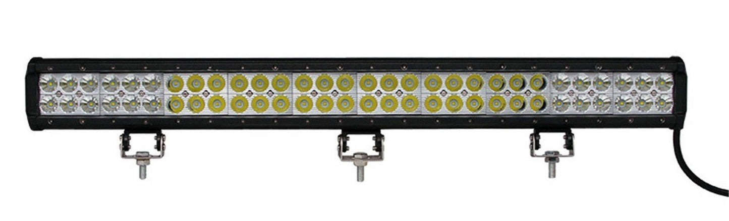 LED-lamp BAR 28" 180W (60x3W Osram) | schijnwerper 12V &amp; 24V combo | offroad 6000K - IP67