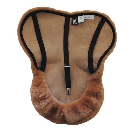 Mattes lamswol zadelbontje