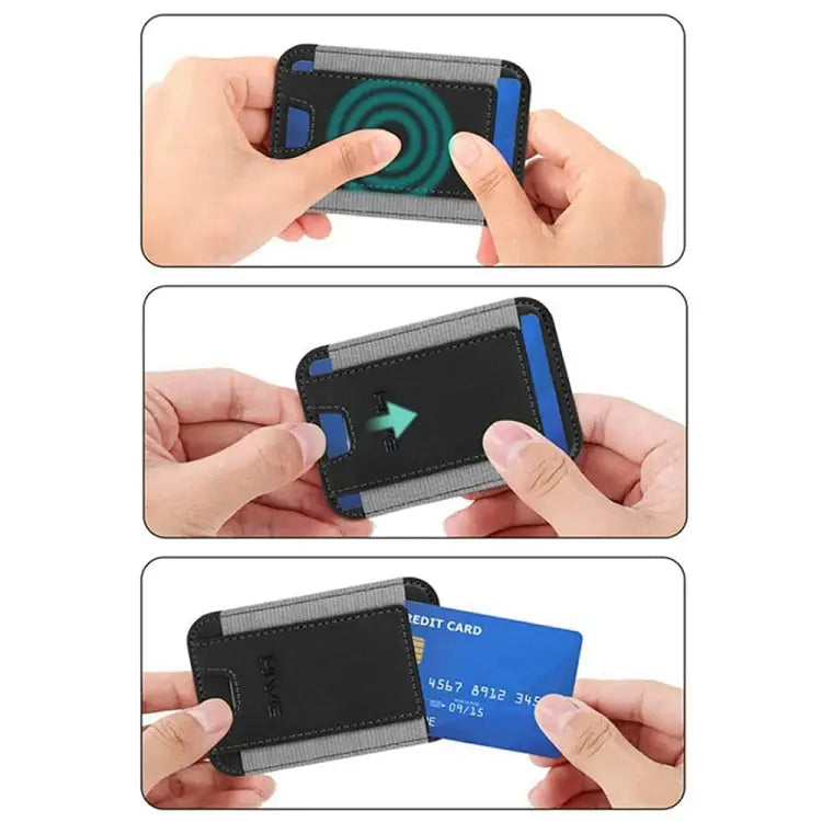 Mobile Phone MagSafe Wallet Elastic Retractable Card Holder