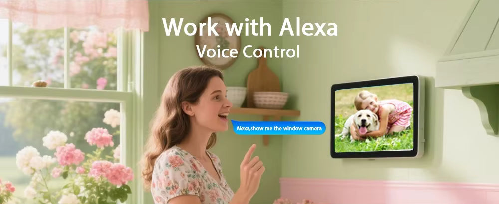 Raamcamera Dual WiFi, Micro SD, Starlight, 4Mp resolutie