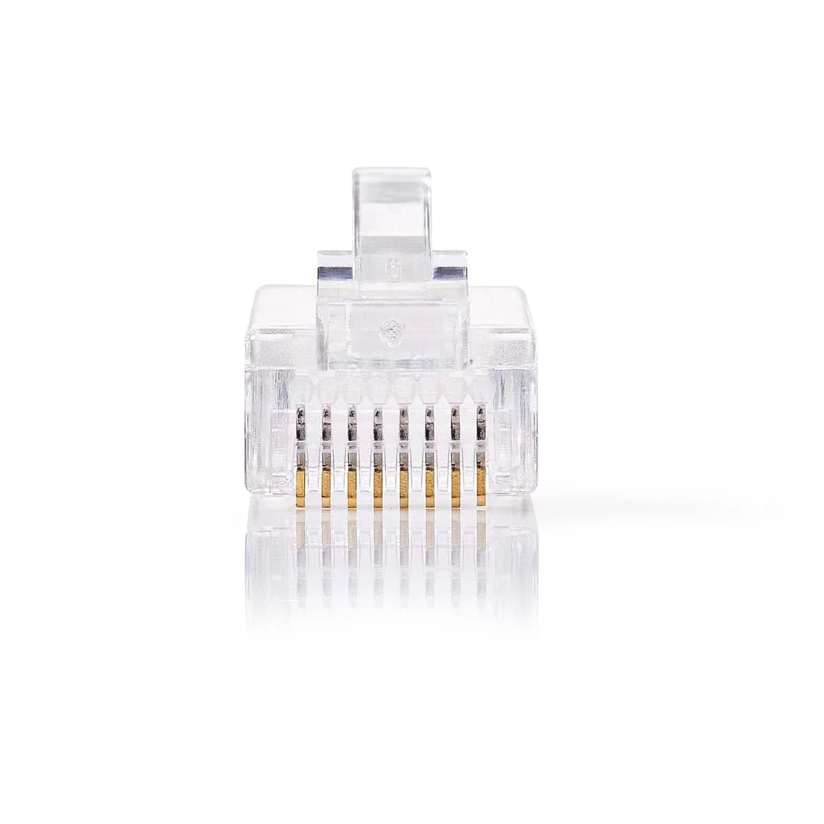 RJ45 Connector CAT6A UTP Set 10 stuks voor stugge aders