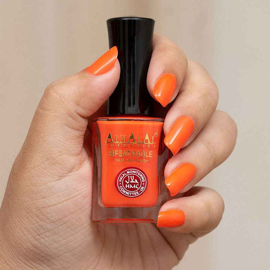 AL-175 SANAM Oranje nagellak 