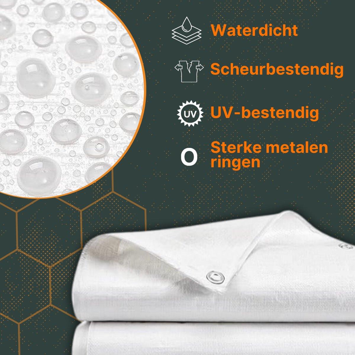 Perfect Cover® Extreem Sterk Afdekzeil - Wit