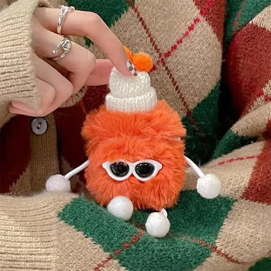 Pluche zonnebril Monster Bluetooth oortelefoon beschermhoes