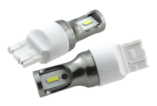 T20 7443 W21/5W-set | autoverlichting LED 2 stuks | 2-SMD daglichtwit 6000K - 839 Lumen | 12V gelijkstroom - 9,6 Watt