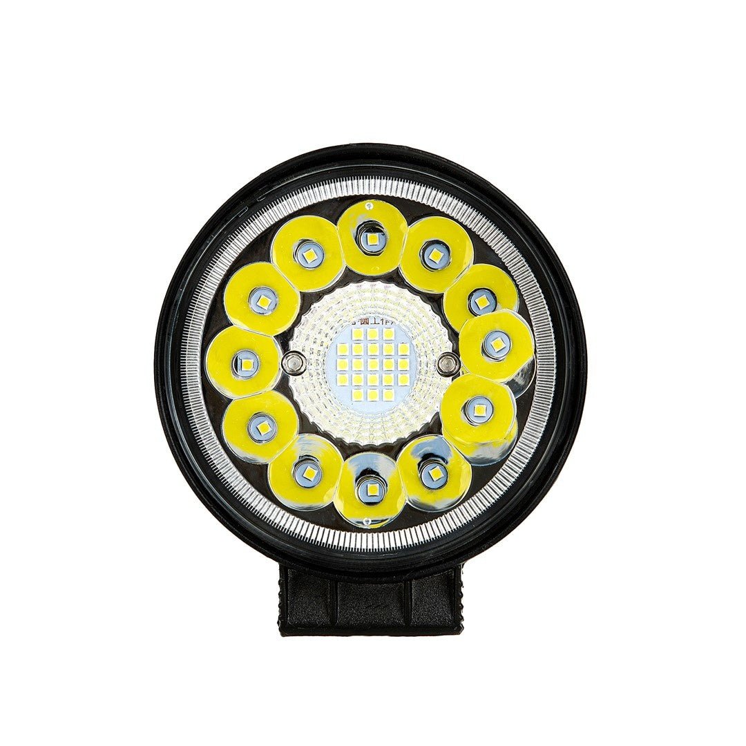 Verstraler LED 33W - Ø 112mm x 45mm | Combo (Spot + Flood) - 12V &amp; 24V DC | daglichtwit 6500K | IP67 