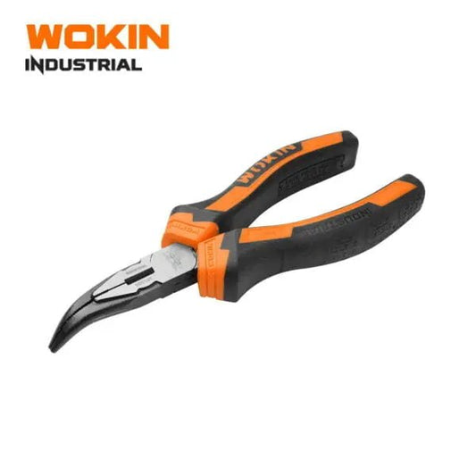 WOKIN Gebogen Bektang Industrieel – 160 mm Precisie Tang